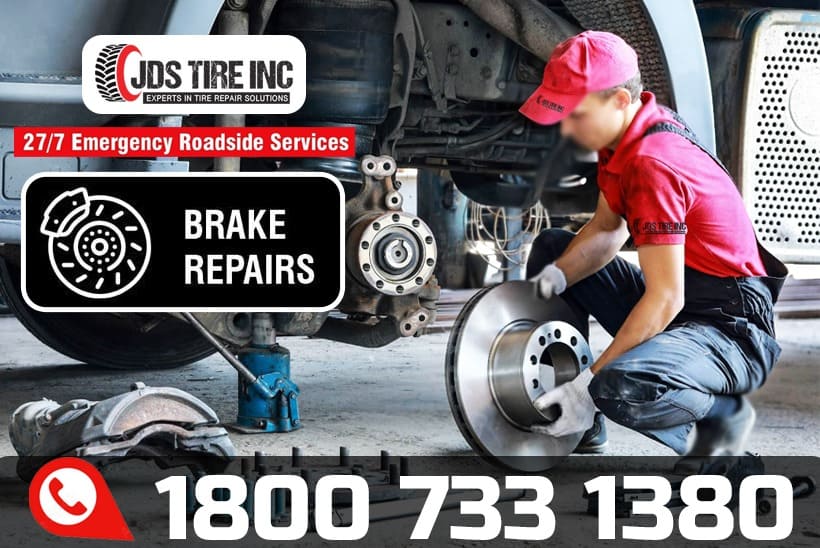 Truck Brake Repair Service-JDS Tire INC Houston,Texas