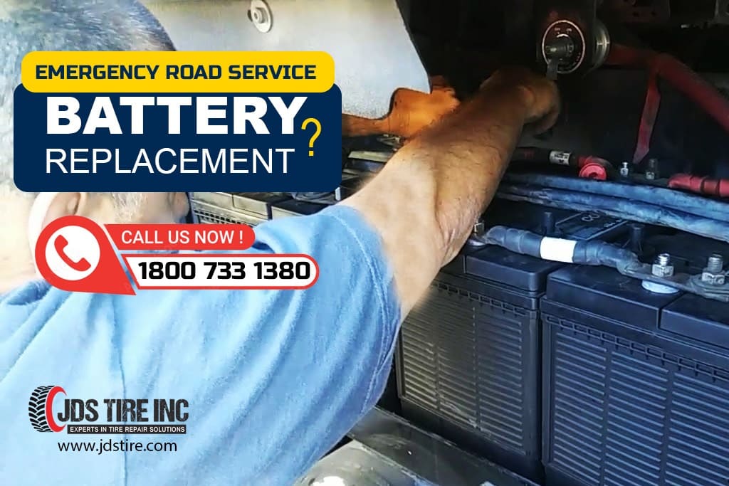 Battery Jump Start-JDS Tire INC Houston